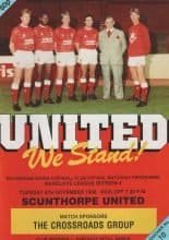 Rotherham United v Scunthorpe United  08-Nov-1988