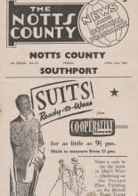 Notts County v Southport 02-Apr-1960