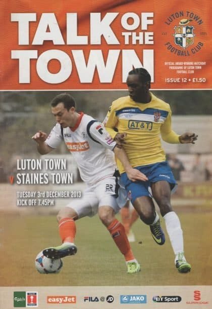 Luton Town v Staines Town 03-Dec-2013
