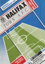 Halifax Town v Stockport County 16-Oct-1987