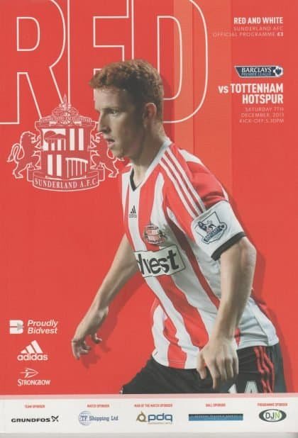 Sunderland v Tottenham Hotspur 07-Dec-2013