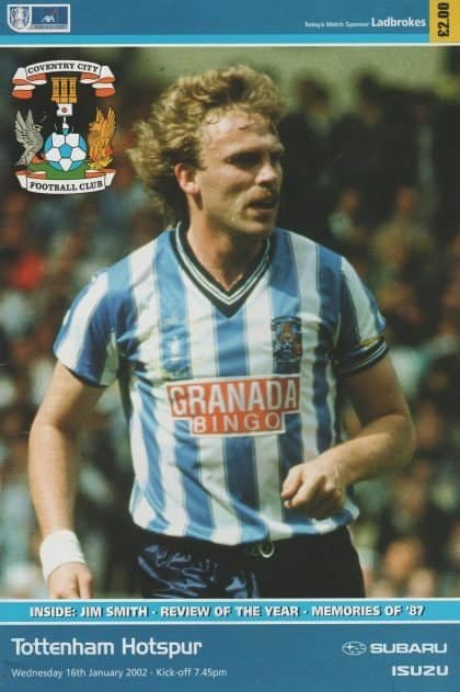Coventry City v Tottenham Hotspur 16-Jan-2002