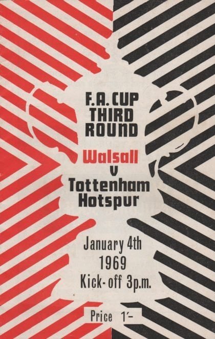Walsall v Tottenham Hotspur  04-Jan-1969
