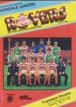 Doncaster Rovers v Tranmere Rovers 18-Feb-1984