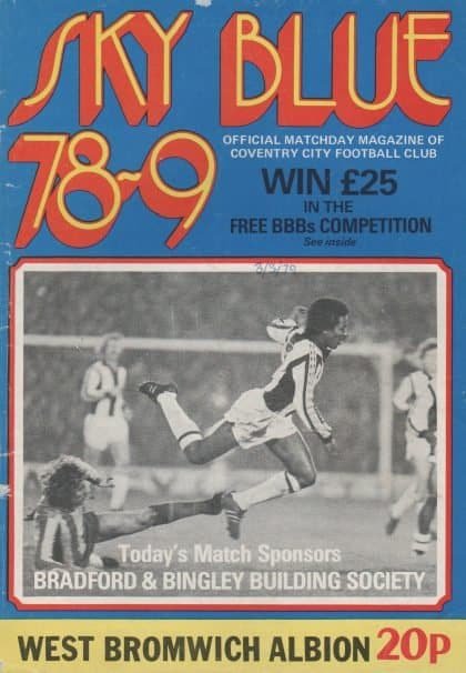Coventry City v West Bromwich Albion 03-Mar-1979