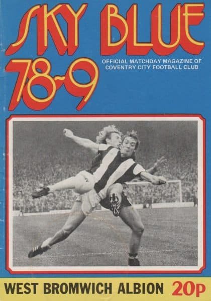 Coventry City v West Bromwich Albion 06-Jan-1979
