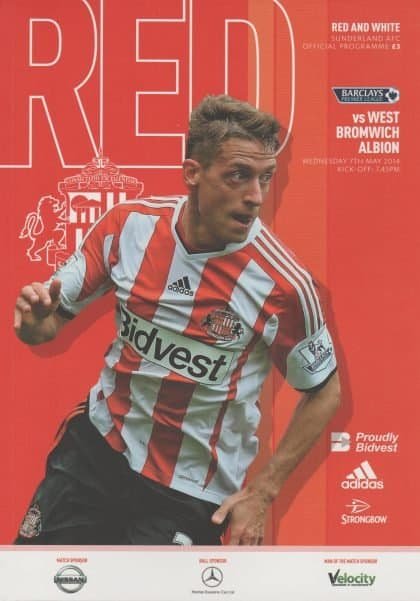 Sunderland v West Bromwich Albion  07-May-2014