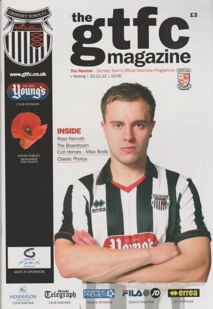 Grimsby Town v Woking 10-Nov-2012