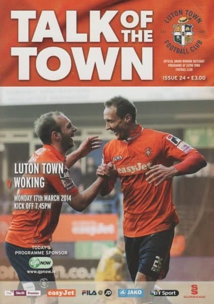 Luton Town v Woking 17-Mar-2014