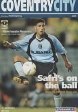 Coventry City v Wolverhampton Wanderers 16-Sep-2002