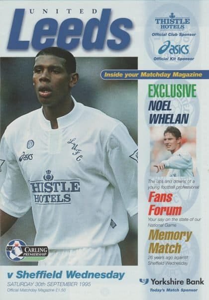 Leeds United v Sheffield Wednesday 30-Sep-1995