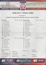 York City v Yeovil Town 18-Aug-2015