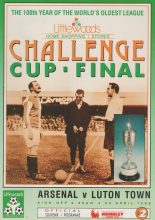 Arsenal v Luton Town 24-Apr-1988