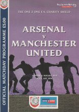 Arsenal v Manchester United 01-Aug-1999