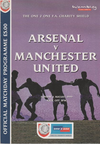 Arsenal v Manchester United 01-Aug-1999