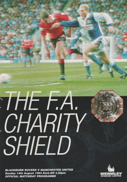 Blackburn Rovers v Manchester United 14-Aug-1994