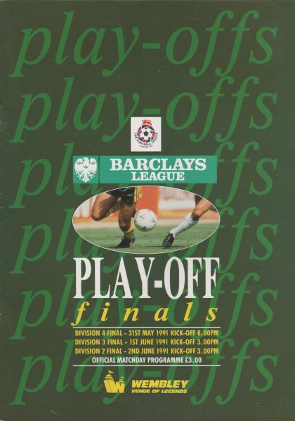 Blackpool v Torquay United 31-May-1991
