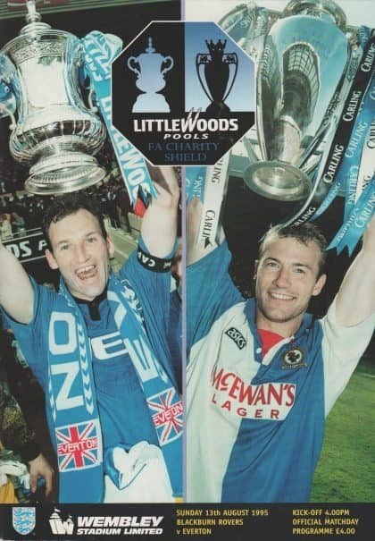 Everton v Blackburn Rovers 13-Aug-1995