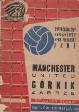 Gornik Zabrze v Manchester United  13-Mar-1968