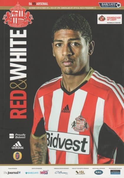 Sunderland v Arsenal  25-Oct-2014