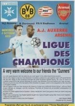 Auxerre v Arsenal 02-Oct-2002