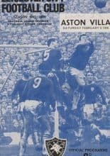 Leicester City v Aston Villa 05-Feb-1966
