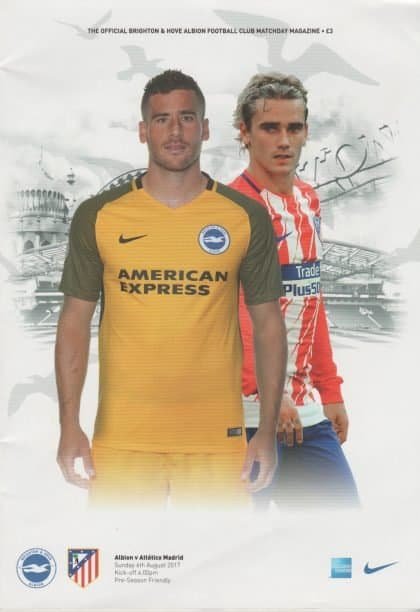Brighton & Hove Albion v Atletico Madrid  06-Aug-2017