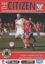 York City v Boston United 10-Mar-2018