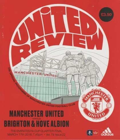 Manchester United v Brighton & Hove Albion 17-Mar-2018