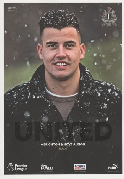 Newcastle United v Brighton and Hove Albion  30-Dec-2017