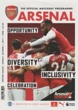 Arsenal v Brighton and Hove Albion  01-Oct-2017