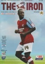 Scunthorpe United v Bristol City  11-Sep-2010