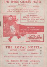 Barnsley v Bristol Rovers 13-Oct-1956