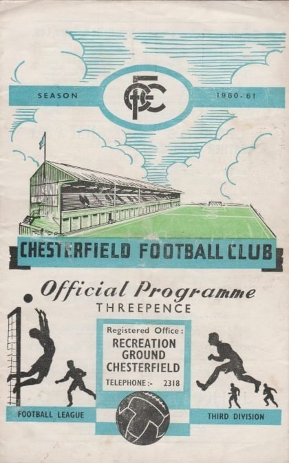 Chesterfield v Bury 22-Aug-1960