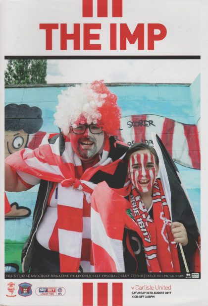 Lincoln City v Carlisle United 27-Aug-2017