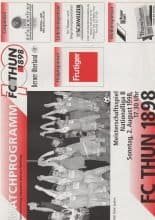 FC Thun v FC Chiasso  02-Aug-1998