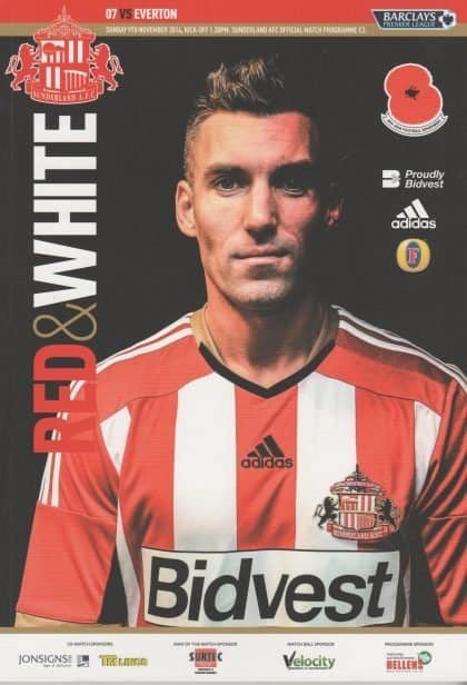 Sunderland v Everton  09-Nov-2014