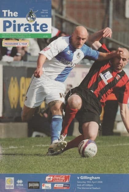 Bristol Rovers v Gillingham 19-Apr-2008