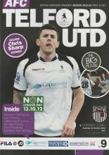 AFC Telford United v Grimsby Town 13-Oct-2012