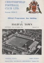 Chesterfield v Halifax Town 10-Oct-1970