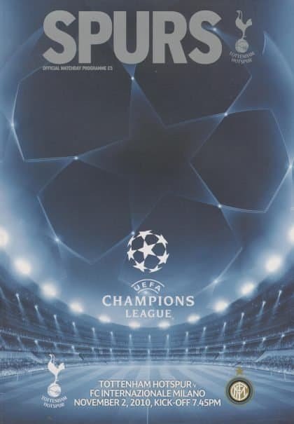 Tottenham Hotspur v Inter Milan 02-Nov-2010