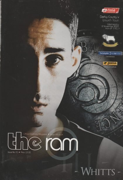 Derby County v Ipswich Town 02-Nov-2005
