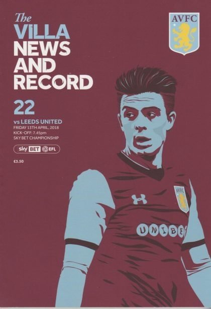 Aston Villa v Leeds United 13-Apr-2018