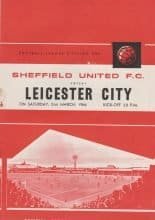 Sheffield United v Leicester City 21-Mar-1964