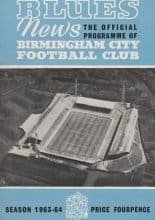 Birmingham City v Leicester City 04-Sep-1963
