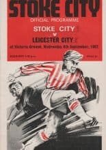 Stoke City v Leicester City  06-Sep-1967