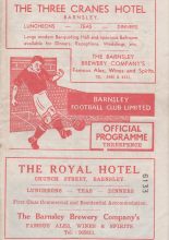 Barnsley v Lincoln City 05-Sep-1956