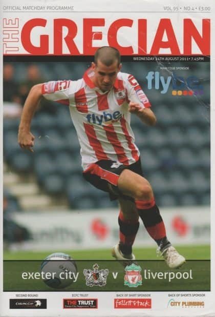 Exeter City v Liverpool  24-Aug-2011