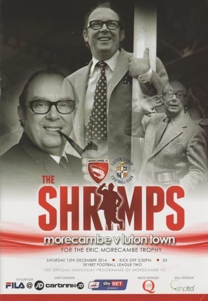 Morecambe v Luton Town  13-Dec-2014