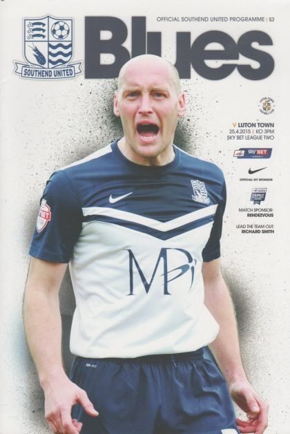 Southend United v Luton Town 25-Apr-2015